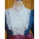 Hoshibako Works Vintage Inspired Elegant Long One Piece(Leftovers/4 Colours/Full Payment Without Shipping)